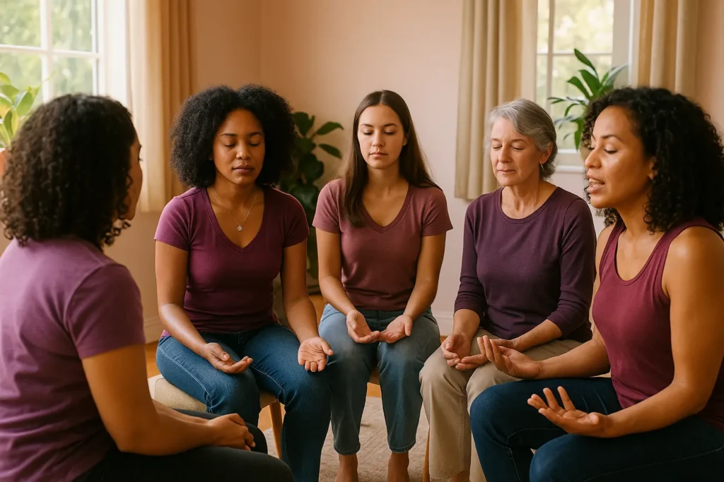 Healing through sisterhood for her butterfly effect