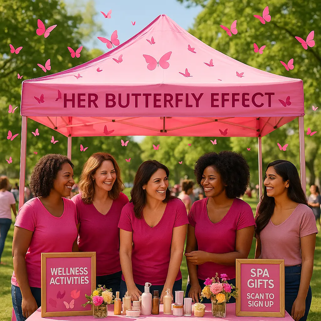Her Butterfly Banner