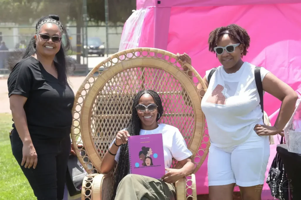 Her Butterfly Effect Booth At Juneteenth At King Park 2025