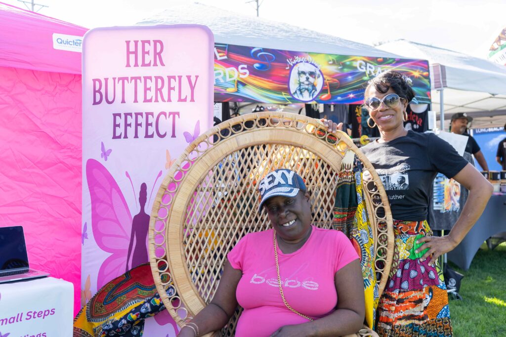 Her Butterfly Effect Booth At MLK Parade 2026