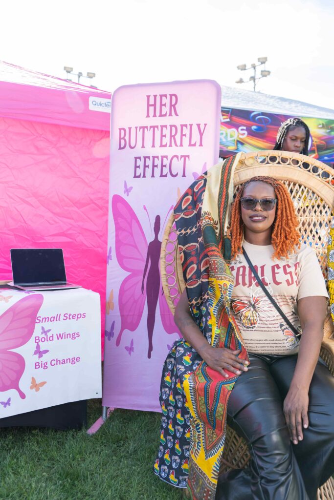 Her Butterfly Effect Booth At MLK Parade 2026